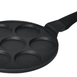 Pfannkuchen Pfanne Ø26cm 7 Fächer Induktion Alu Guss Spiegelei Crepespfanne Pancake