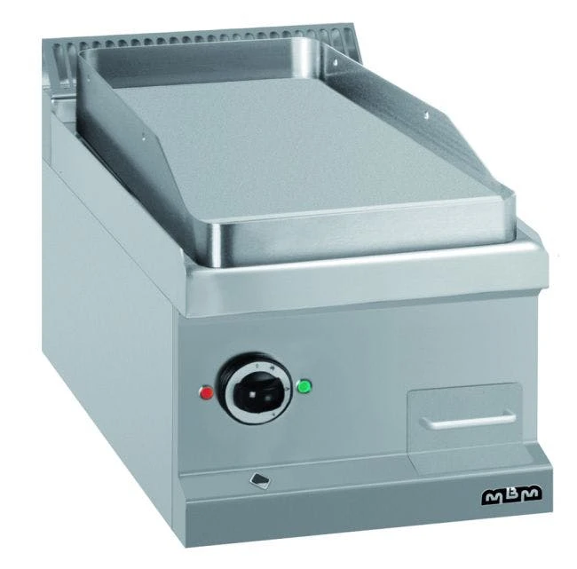 MBM Auftisch-Elektro-Grillplatte , Stahl Glatt Verchromt 4,0 KW 4 MBM Auftisch-Elektro-Grillplatte , Stahl Glatt Verchromt 4,0 KW – Bild 2