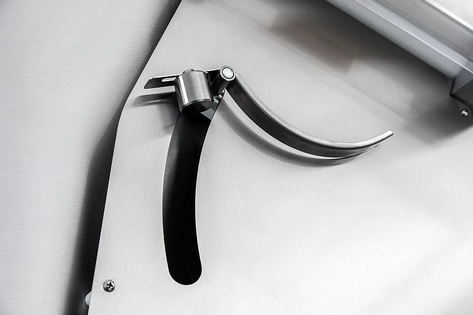 Teigausrollmaschine 2 Rollen Mit Sensorsteuerung Für Pizzen Bis Ø 30 Cm 9 Teigausrollmaschine 2 Rollen Mit Sensorsteuerung Für Pizzen Bis Ø 30 Cm – Bild 7