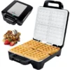 Syntrox Waffeleisen Für Belgische Waffeln XLC Mit Keramikplatten Thermostat Und Edelstahldekor -Siemens Geschäft 2d58a52c c756 468c 9274 b32ebd6e9685
