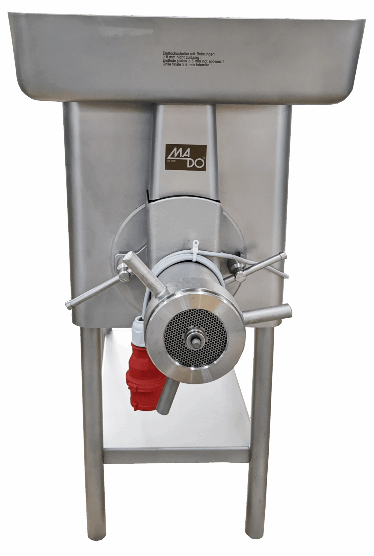 Mado Fleischwolf MEW 713 D Unger H82 CNS Tischgerät 6l Volumen 9 Mado Fleischwolf MEW 713 D Unger H82 CNS Tischgerät 6l Volumen – Bild 7