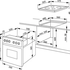 Amica EHC 12713 E Kochgeräte-Set Keramik Elektrischer Ofen -Siemens Geschäft 31230b9c bb0d 4d3a b502 9d85688bed93