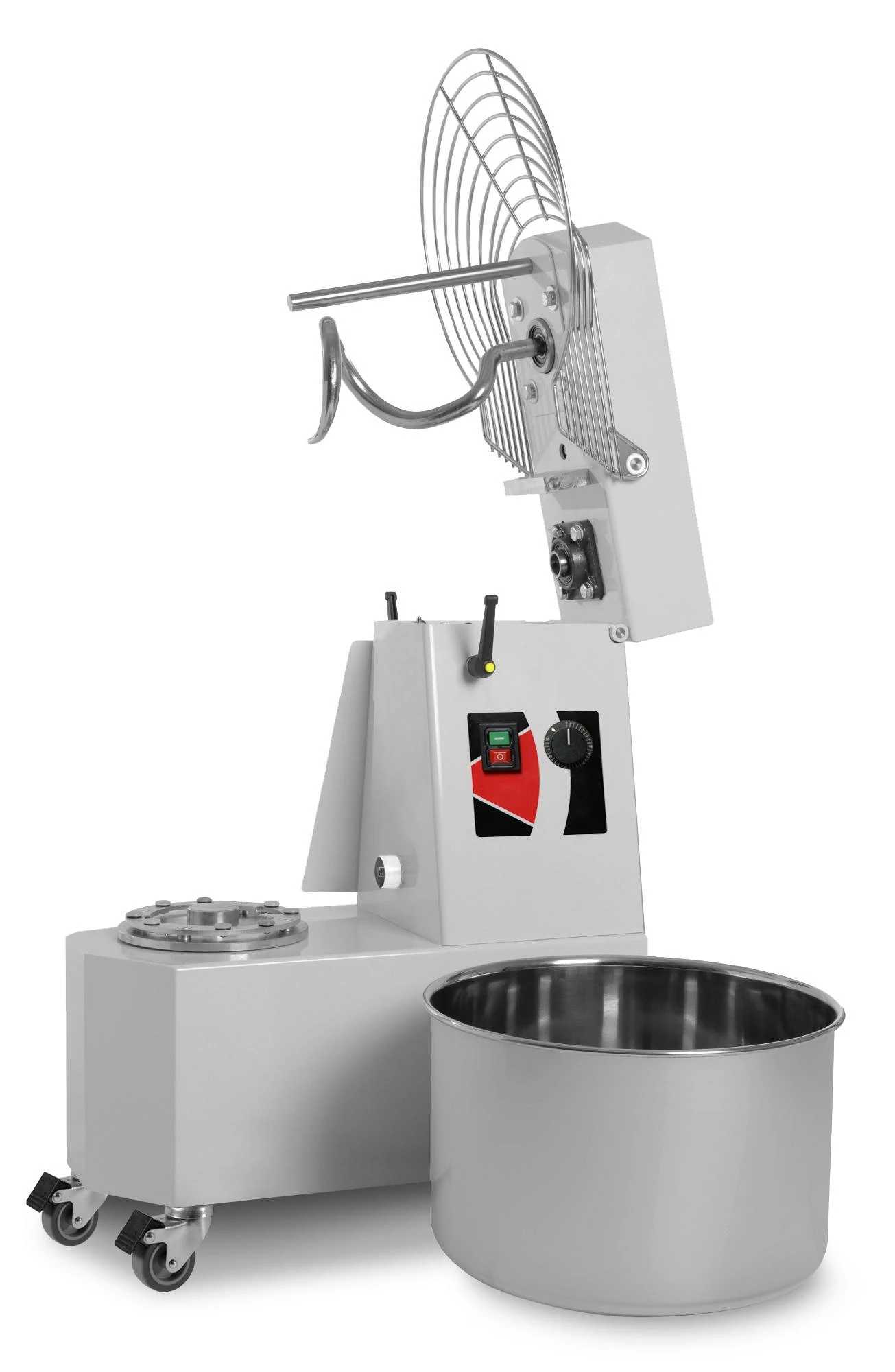 GMG - Teigknetmaschine 41 Lt. / 36 Kg 400V - Fester Kopf Und Wanne - Inkl. Spirale, Gitter, Teigteiler Und Wanne Aus Edelstahl 8 GMG - Teigknetmaschine 41 Lt. / 36 Kg 400V - Fester Kopf Und Wanne - Inkl. Spirale, Gitter, Teigteiler Und Wanne Aus Edelstahl – Bild 6