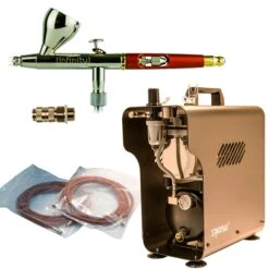 Komplett Airbrush Set Airbrushpistole Evolution Silverline Kompressor Sparmax -Siemens Geschäft 434e4f73 b71e 46ef a027 bf3e3102213a
