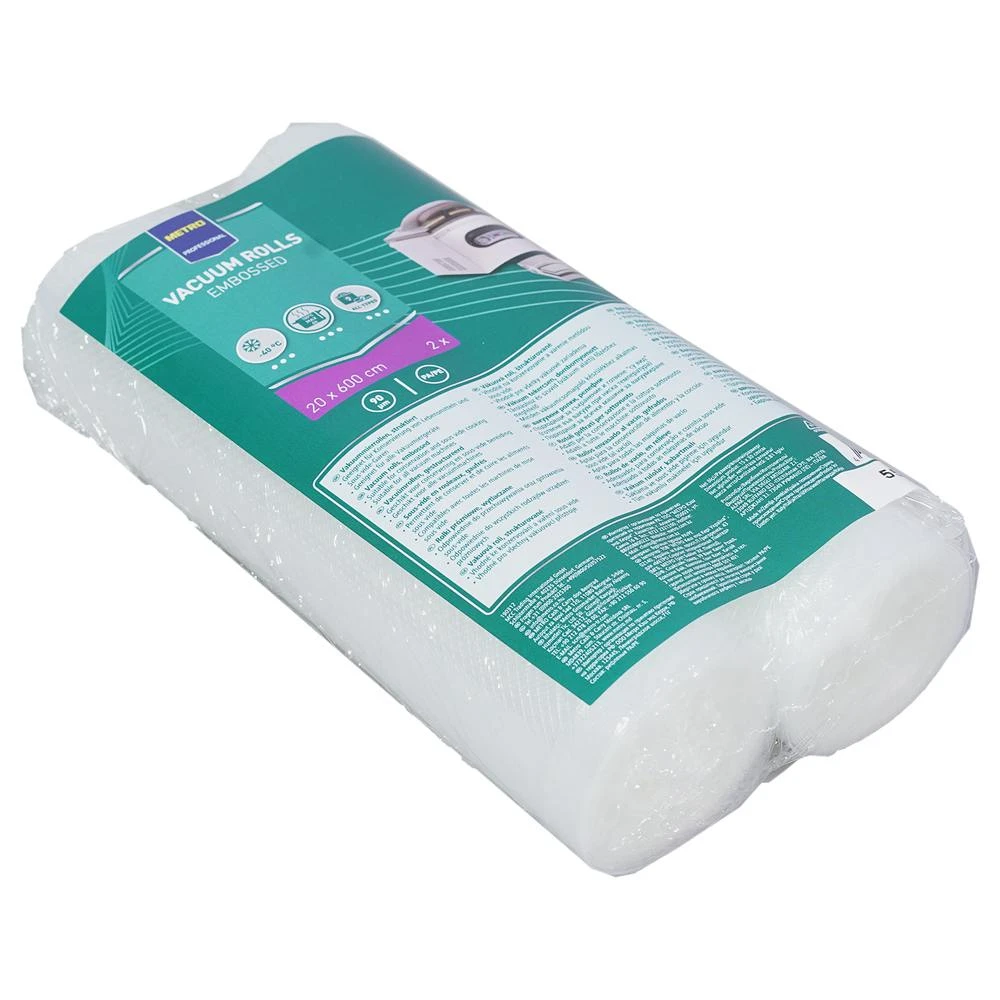 METRO Professional Vakuumierbeutel, PA / PE, 30 X 40 Cm, 100 / 90 µm, Geprägt, 100 Stück 5 METRO Professional Vakuumierbeutel, PA / PE, 30 X 40 Cm, 100 / 90 µm, Geprägt, 100 Stück – Bild 3