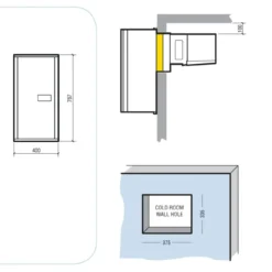 Doppelpack 2x Kühlaggregate 7,8-13,4 M3 Small BxTxH 400x831x767mm -Siemens Geschäft 5a75ff82 8f9c 40d6 ac11 508838dad587