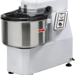 GMG - Teigknetmaschine 32 Lt. / 25 Kg 230V - Fester Kopf Und Wanne - Inkl. Spirale, Abdeckung, Teigteiler Und Wanne Aus Edelstahl