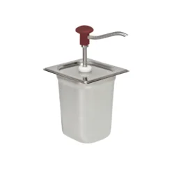 Schneider® Dosierspender GN-Behälter Einfach (rot) Inhalt 3 Liter - 178x166x323mm