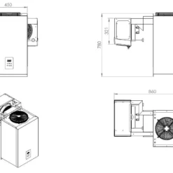 Doppelpack 2x Kühlaggregate 7,6-10 M3 BxTxH 450x875x770mm -Siemens Geschäft 80e0c7ac 21fd 4a3f b1ce 9fb04545d26d