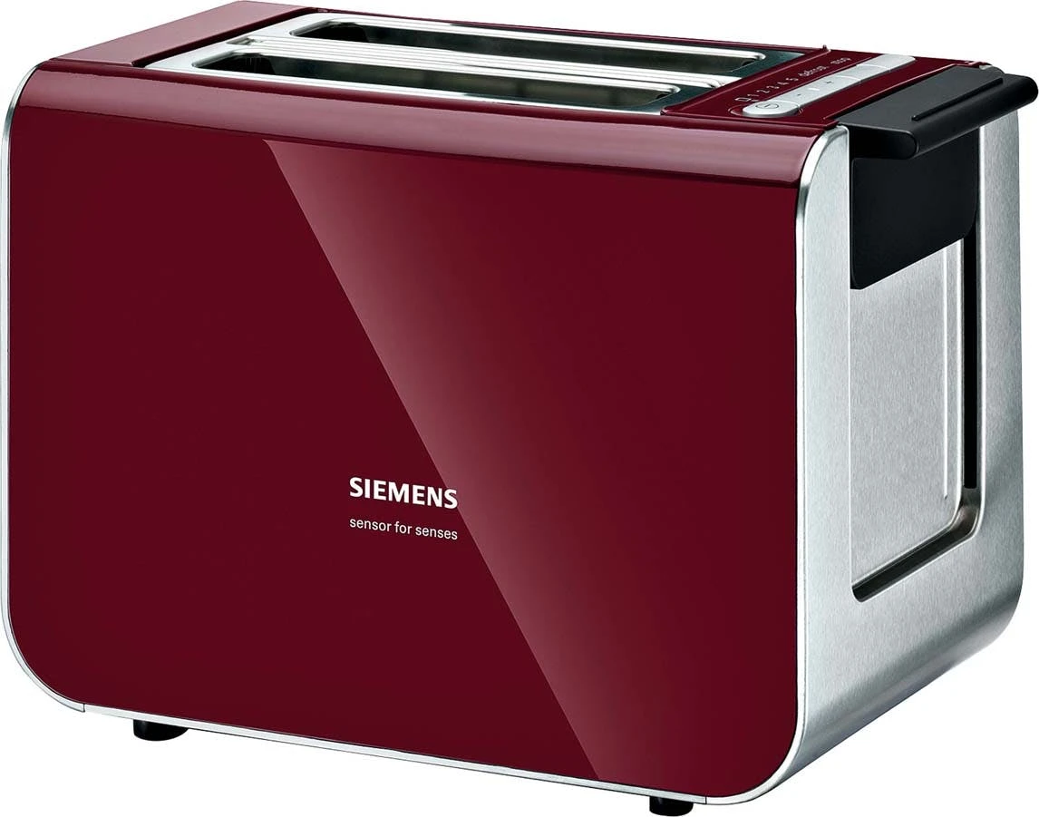Siemens Toaster 2 Scheiben TT86104cranb Red/sw 3 Siemens Toaster 2 Scheiben TT86104cranb Red/sw