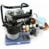 Komplett Airbrush Set Sparmax Airbrushpistole Kompressor Saturn Createx Farben -Siemens Geschäft 8dc2d487 b0ae 46ba a76a ad68d3e2f873