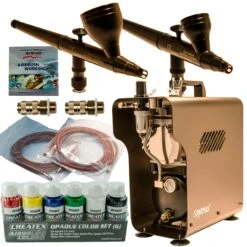 Komplett Airbrush Set Sparmax Airbrushpistole Kompressor Saturn Createx Farben -Siemens Geschäft 8fb7108e e0de 4894 b5af 4ecff2f1c945