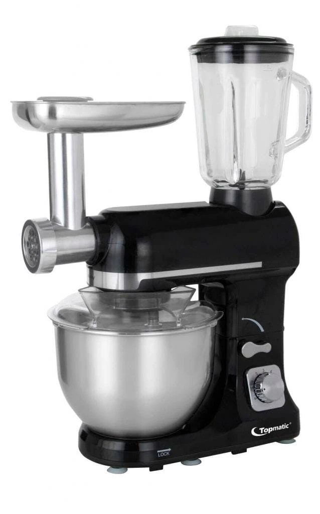 Küchenmaschine Deluxe Fleischwolf & Mixer 9 Küchenmaschine Deluxe Fleischwolf & Mixer – Bild 7