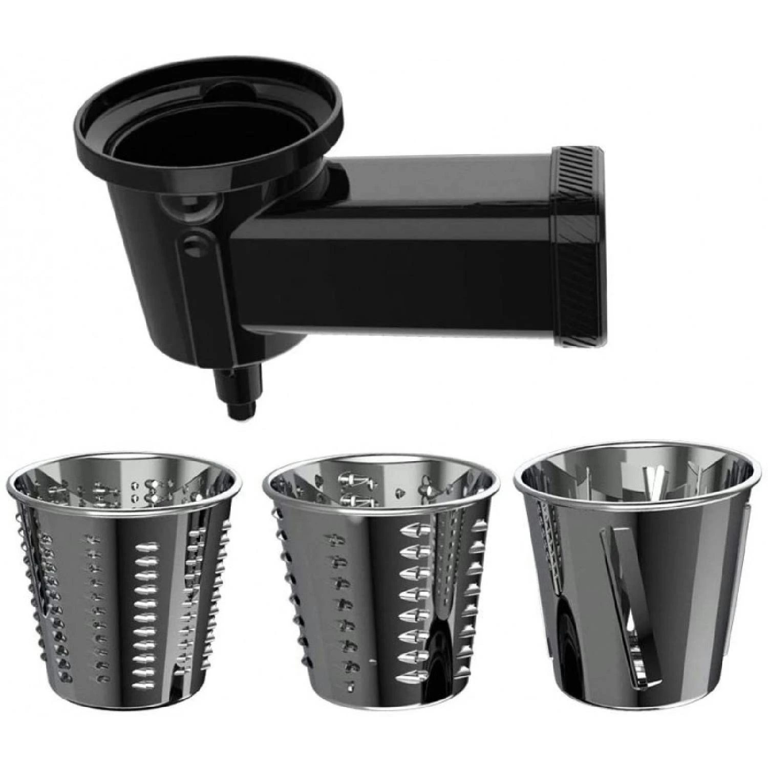 Cecotec Twist&Fusion Meat Zubehör Für Lebensmittelzerkleinerer Mit Drei Mahlscheiben Und Zubehör Für Würstchen Und Kekse. Kompat 4 Cecotec Twist&Fusion Meat Zubehör Für Lebensmittelzerkleinerer Mit Drei Mahlscheiben Und Zubehör Für Würstchen Und Kekse. Kompat – Bild 2