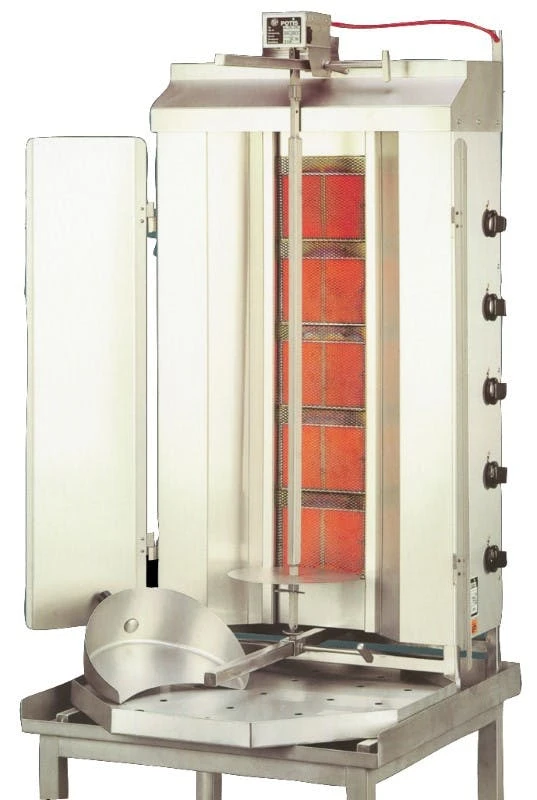 G3P Gas Gyrosgerät Potis G3 455x590x1120mm Komplett Mit Fett Thermik Dönergrill 6 G3P Gas Gyrosgerät Potis G3 455x590x1120mm Komplett Mit Fett Thermik Dönergrill – Bild 4