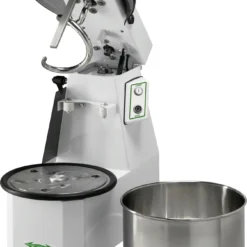 Cookmax Teigkneter Für 12 Kg / 16 L, Mit Anhebbarem Kopf + Herausnehmbarer Wanne