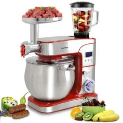 Küchenmaschine Paris Edelstahl 12 Liter Küchengerät & Fleischwolf