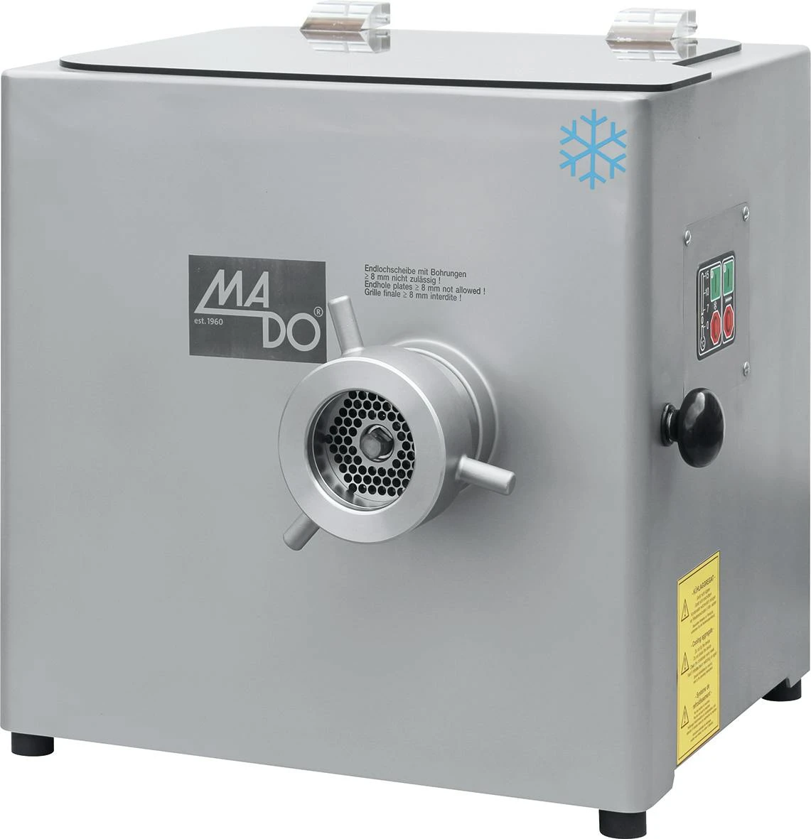 Mado Fleischwolf Eskimo MEW 715 E22 CNS Tischgerät 6l Volumen Kühlwolf 6 Mado Fleischwolf Eskimo MEW 715 E22 CNS Tischgerät 6l Volumen Kühlwolf – Bild 4