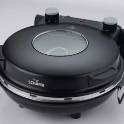 Schäfer Pizzamaker 32cm Mit Zubehör Express Pizzaofen 1200W Keramiksteinplatte 360-400ºC (schwarz) -Siemens Geschäft c9df7a70 1767 43f3 9c97 eaa1ea24d171