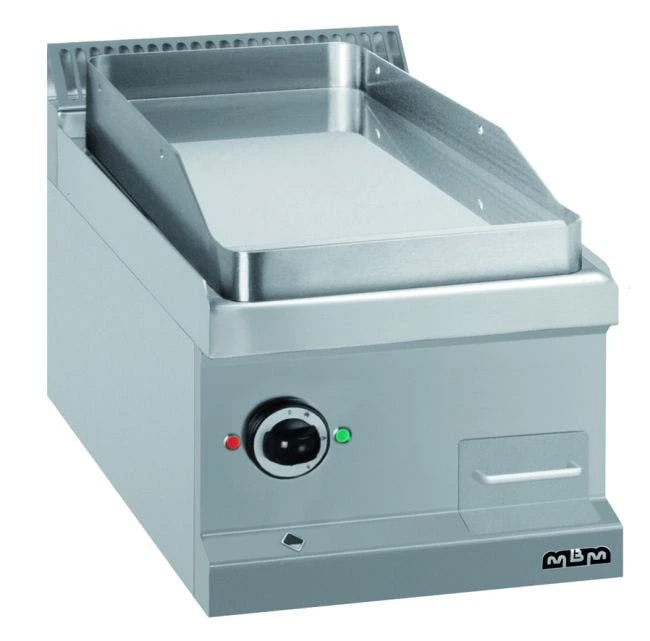 MBM Auftisch-Elektro-Grillplatte , Stahl Glatt Verchromt 4,0 KW 3 MBM Auftisch-Elektro-Grillplatte , Stahl Glatt Verchromt 4,0 KW