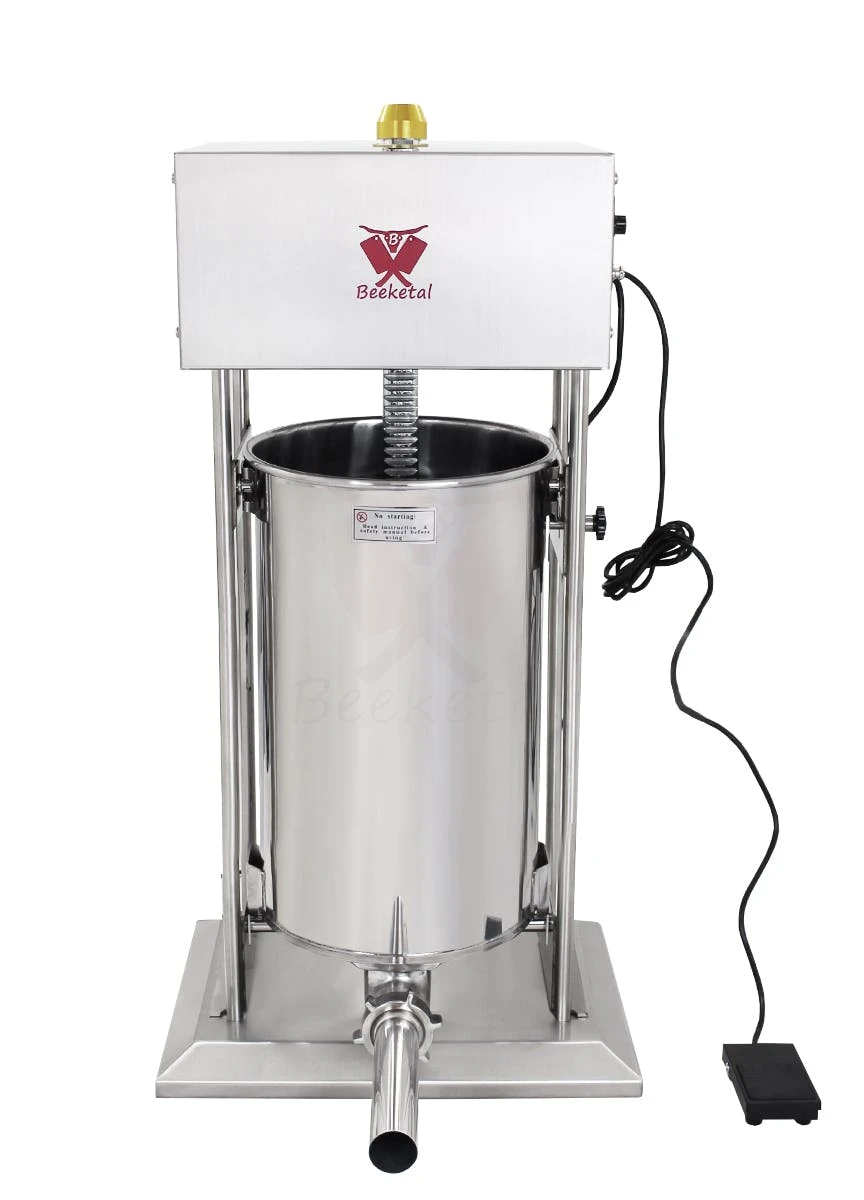 Beeketal Edelstahl Wurstfüller Elektrisch BT30-E 4 Beeketal Edelstahl Wurstfüller Elektrisch BT30-E – Bild 2