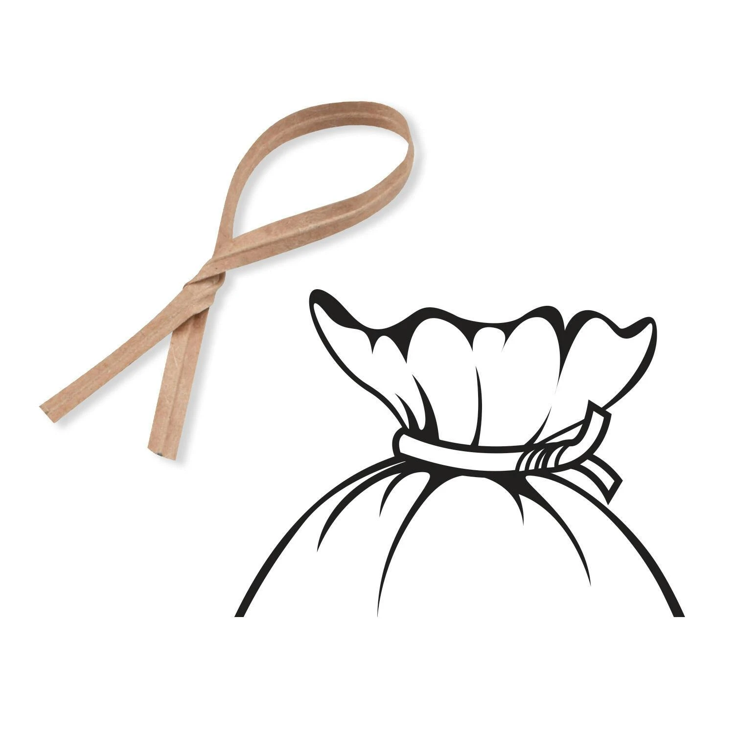 1000x Clipbandverschlüsse Drahtverschlussclips Mit Öko-Papier 120mm 8 1000x Clipbandverschlüsse Drahtverschlussclips Mit Öko-Papier 120mm – Bild 6