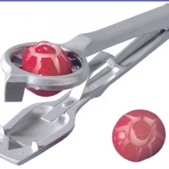 2x Contacto Apfel-/Zwiebelteiler, Edelstahl, Durchmesser Innen: 10 Cm, Höhe: 5 Cm, Länge: 19,5 Cm -Siemens Geschäft db6ad173 c6b1 46b4 b4da f8b7e55d72ef