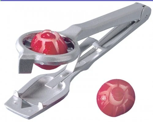 2x Contacto Eierschneider, Beschichtetem Aluminiumguss, Schneiddrähte, Edelstahl, Länge: 12,5 Cm, Breite: 8 C 4 2x Contacto Eierschneider, Beschichtetem Aluminiumguss, Schneiddrähte, Edelstahl, Länge: 12,5 Cm, Breite: 8 C – Bild 2