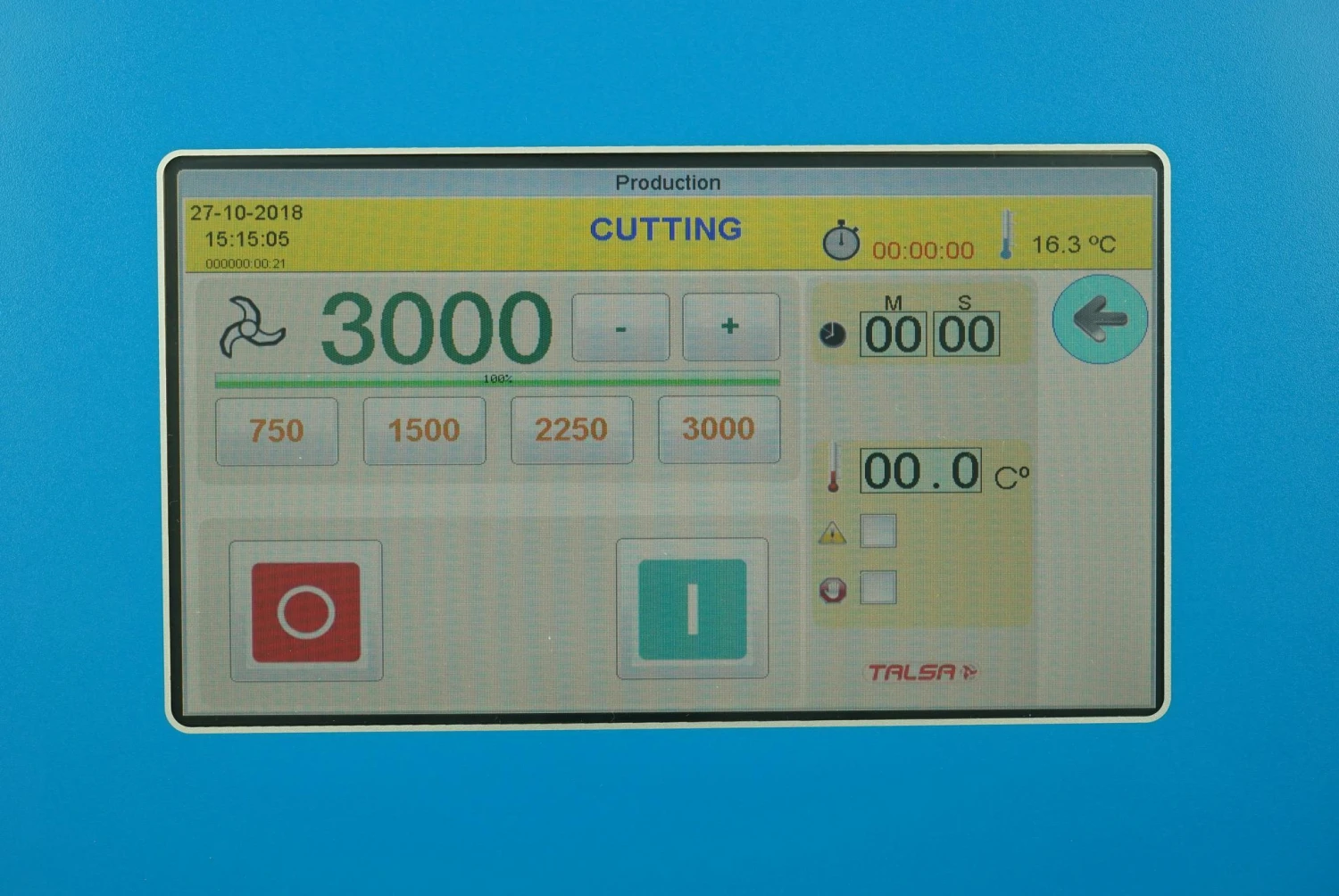 Talsa K30neo 30 Liter Kutter Standkutter 750-3000U/min 400V 5,6kW 6 Talsa K30neo 30 Liter Kutter Standkutter 750-3000U/min 400V 5,6kW – Bild 4