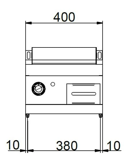 MBM Auftisch-Elektro-Grillplatte , Stahl Glatt Verchromt 4,0 KW 9 MBM Auftisch-Elektro-Grillplatte , Stahl Glatt Verchromt 4,0 KW – Bild 7