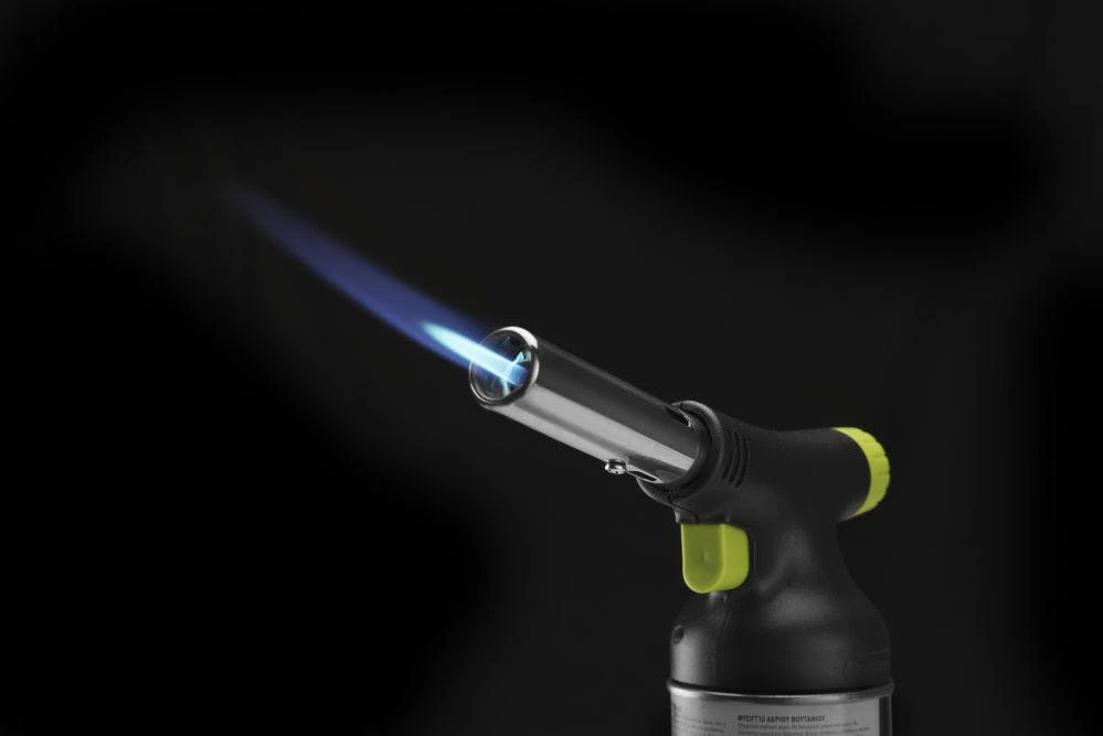 Set HENDI Crème-Brûlée-Brenner Concept Design + 4 Stk, 68mm HENDI Butan Gaskartuschen 5 Set HENDI Crème-Brûlée-Brenner Concept Design + 4 Stk, 68mm HENDI Butan Gaskartuschen – Bild 3