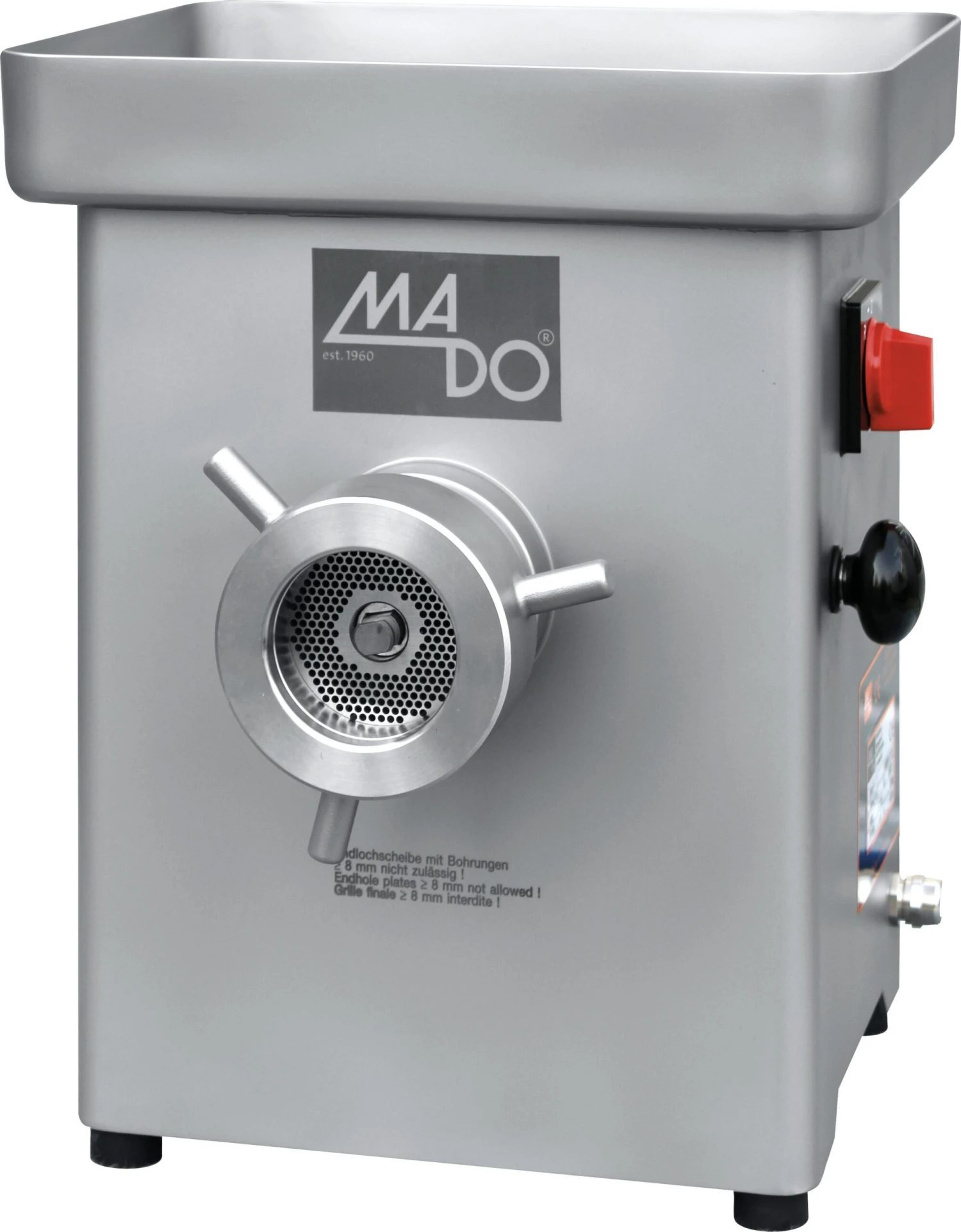 Mado Fleischwolf MEW 713 D Unger H82 CNS Tischgerät 6l Volumen 3 Mado Fleischwolf MEW 713 D Unger H82 CNS Tischgerät 6l Volumen